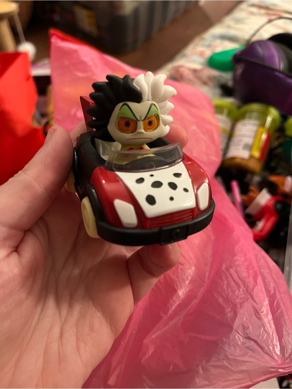 disney doorables vehicles - cruella de vil